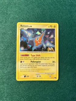 Pokemon Rotom 5/17 Cracked Ice Holo LP Pop Series 9 English - Image 1