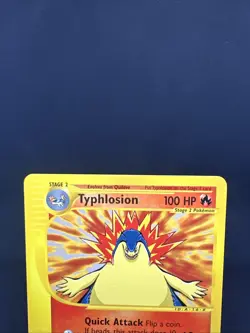 2002 Pokemon TCG Typhlosion #64/165 Expedition Base Set Non Holo Rare eReader - Image 3