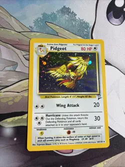 2000 Pokemon TCG Pidgeot Holo 14/130 Rare Base Set 2 - Image 1