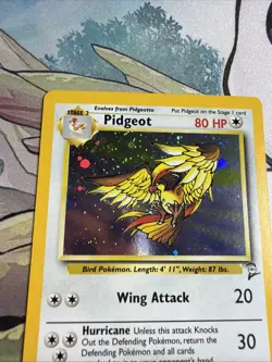 2000 Pokemon TCG Pidgeot Holo 14/130 Rare Base Set 2 - Image 3