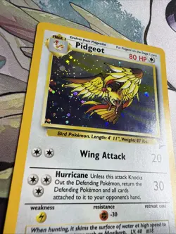 2000 Pokemon TCG Pidgeot Holo 14/130 Rare Base Set 2 - Image 5