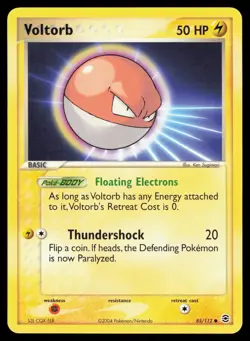Voltorb 85/112 Common Pokemon FireRed & LeafGreen MP - Image 1