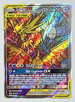 Moltres & Zapdos & Articuno GX SM210 Sm Holo Pokemon - Mint - Image 1
