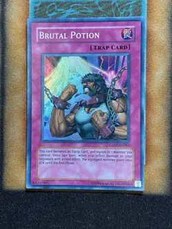 Yugioh Brutal Potion GX05-EN003 Super Rare LP - Image 1