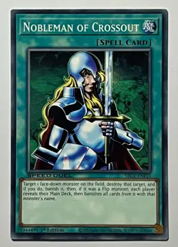 Nobleman of Crossout SBC1-ENF15 (NM) Common 1st Edition Speed Duel YuGiOh! TCG - Image 1