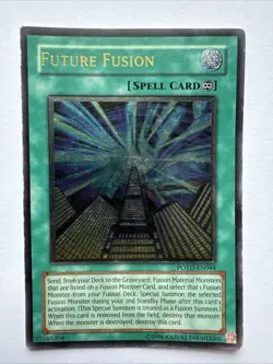 Yu-Gi-Oh! TCG Future Fusion POTD-EN044 Unlimited Ultimate Rare - Image 1