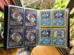 Vintage Pokemon Card Binder Collection Lot 1st Editions Charizards WOTC - Image 5