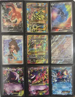 Pokemon Binder Collection Lot / 235 Cards, 9 Slabs / SIR, IR, Mid-Era, AltArt - Image 1