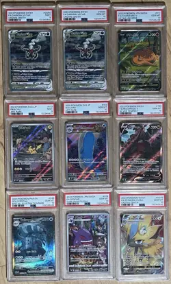 Pokemon Binder Collection Lot / 235 Cards, 9 Slabs / SIR, IR, Mid-Era, AltArt - Image 2