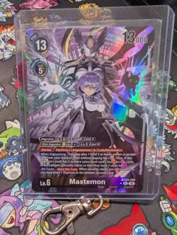 Mastemon (Alternate Art) BT23-102 SEC SECRET RARE - Digimon Card Game NM English - Image 1