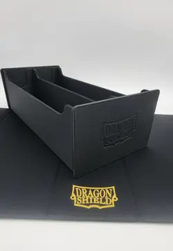 Dragon Shield Magic Carpet XL 1100 Card Capacity Black Magnetic Leather Storage - Image 2