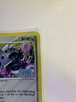 Lairon - 36/100 - Uncommon Reverse Holo Ex Crystal Guardians Poor Pokemon Card - Image 3