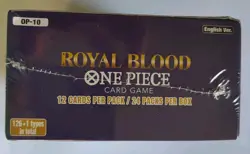 One Piece Card Game OP-10 Royal Bloond Booster Box OP10 ENG inglese SEALED nuovo - Image 4