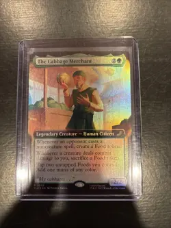 MTG The Cabbage Merchant #203 Extended Art Foil - Image 1