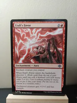 Etali's Favor [LP] - Lost Caverns of Ixalan - MTG LCI [C] - Image 1