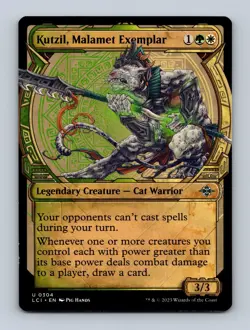 Kutzil, Malamet Exemplar (Showcase) The Lost Caverns of Ixalan Non-Foil MTG NM - Image 1