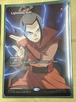 Lightning Bolt (Borderless) - Avatar: The Last Airbender: Eternal-Legal- (Foil) - Image 1