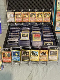 Huge Pokemon Card Collection 100 Holos Vintage Shining WOTC 5 Charizards ?? ?? - Image 1