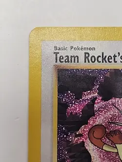 Team Rocket's Meowth 18/53 Wotc Promo Regular Pokemon LP - Image 3