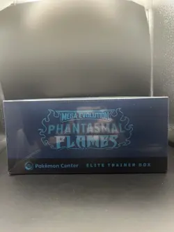 Pokemon Mega Evolution Phantasmal Flames Pokemon Center Elite Trainer Box Sealed - Image 5