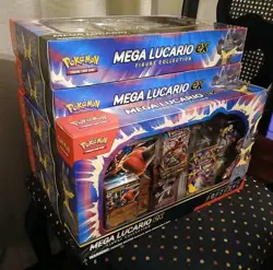 (LOT of 6) Pokemon Mega Lucario ex Premium Figure Collection Boxes Sealed - Image 2