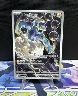 Pokemon Thundurus 209 Black Bolt ETB Black Star Promo SVP209 - Image 1