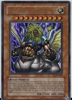 Yu-Gi-Oh Exclusive Movie Pack #EP1-EN001 Thienen The Great Sphinx - Image 1