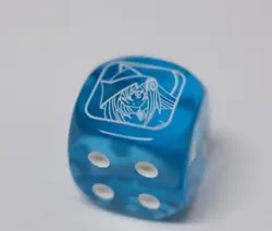 Yugioh! Legendary Duelists Season 3 Dice LDS3 M Dark Magician Girl CHASE DIE TCG - Image 1