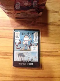 DON!! Young Luffy Devil Fruit Vol 1. One Piece Card Game TCG Promo. - Image 1