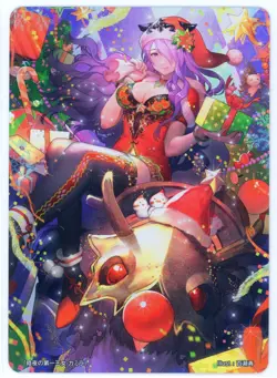 Camilla Christmas Marker - Fire Emblem 0 Cipher Marker Card - B07 Box Topper NM - Image 1