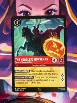 The Headless Horseman - 125/204 Legendary Disney Lorcana Whispers Well Card - Image 1