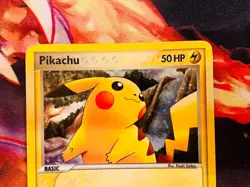 2006 Pokemon POP Series 4 Pikachu Holo Card #13/17 MP - Image 3