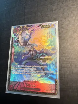 Marco DIY OP3-013 Championship English Foil Alt Art Full Art One Piece Card - Image 1