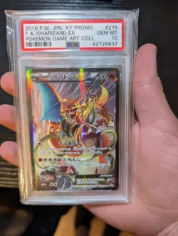 Pokemon TCG Charizard EX Art Collection XY Promo Card 276/Xy-p PSA10 Graded - Image 1