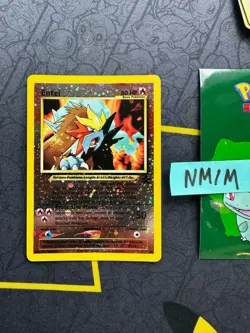 Pokemon Card Entei Black Star Promo Reverse Holo WOTC Vintage 34 024 💎NM💎 - Image 1