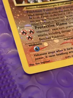 Pokemon Card - Entei #34 Black Star WOTC Movie Promo Reverse Holo NM - Image 5