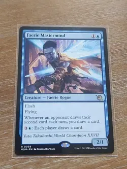 Mtg Faerie Mastermind March of the Machine Regular 058 - Image 1