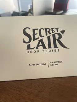 Secret Lair ALIEN AURORAS - Galaxy FOIL New Sealed Magic The Gathering MTG - Image 1