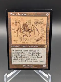 Scrap Trawler (Schematic) The Brothers' War: Retro Frame Artifacts Regular - Image 1