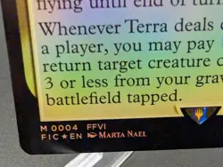 Terra, Herald of Hope Commander: Final Fantasy Foil - Image 2