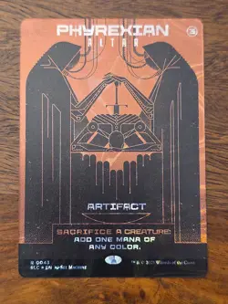 Phyrexian Altar Halo Foil NM Encyclopedia of Magic Secret Lair - Image 1
