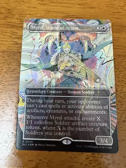 Myrel, Shield of Argive (Halo Foil) - Secret Lair Countdown Kit (SLC-0013) Mint - Image 1