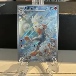 Pokemon TCG Raboot 147/142 Illustration Rare Stellar Crown NM - Image 1