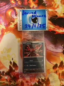 Yveltal - 088/132 - Mega Evolutions - EB Games Promo Stamped - SEALED Pokemon - Image 1