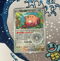 Chansey 113/165 Reverse Holo Rare Scarlet & Violet 151 Set Pokemon Card 2023 NM - Image 1