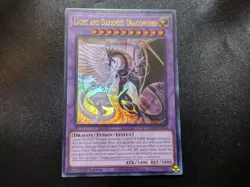 Light and Darkness Dragonlord INFO-EN034 Ultra 1st Edition Yugioh Card NM - Image 1