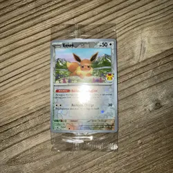 🔒 SEALED Eevee 074/131 Pokemon Day Stamped Promo Card 2025 - Image 1