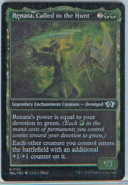 Renata, Called To The Hunt Halo Foil NM! Magic The Gathering MTG - Image 1