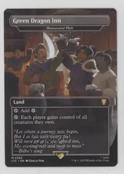 Realms and Relics Box Topper - Green Dragon Inn Homeward Path #0365 - Image 1