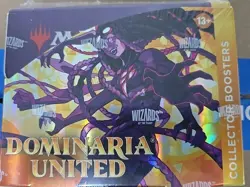 Wizards of the Coast Magic: The Gathering Dominaria United Collector Booster Box 195166128245 - Image 1